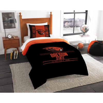 Oregon State Beavers The Northwest Company Modern Take Twin Comforter Set
