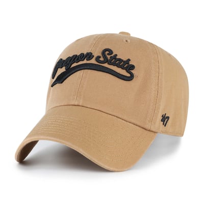  Oregon State Beavers '47 Unisex Vault Clean Up Adjustable Hat - Tan