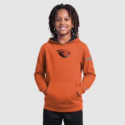  Oregon State Beavers Champion Youth Fleece Hoodie - Orange