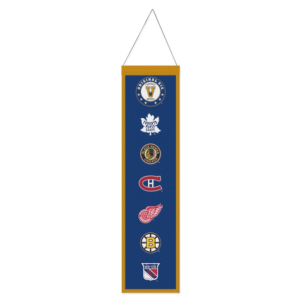 Original 6 WinCraft 8" x 32" Wool Evolution Banner