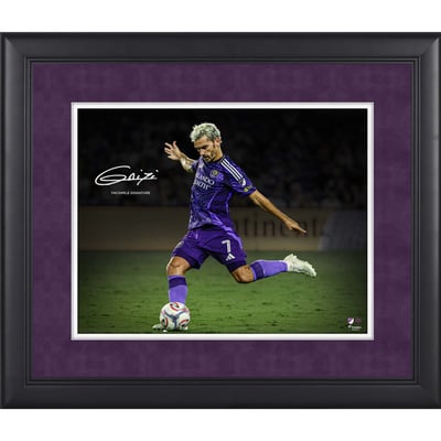 Antoine Griezmann Orlando City SC Facsimile Signature Fanatics Authentic Framed 11" x 14" Spotlight Photograph