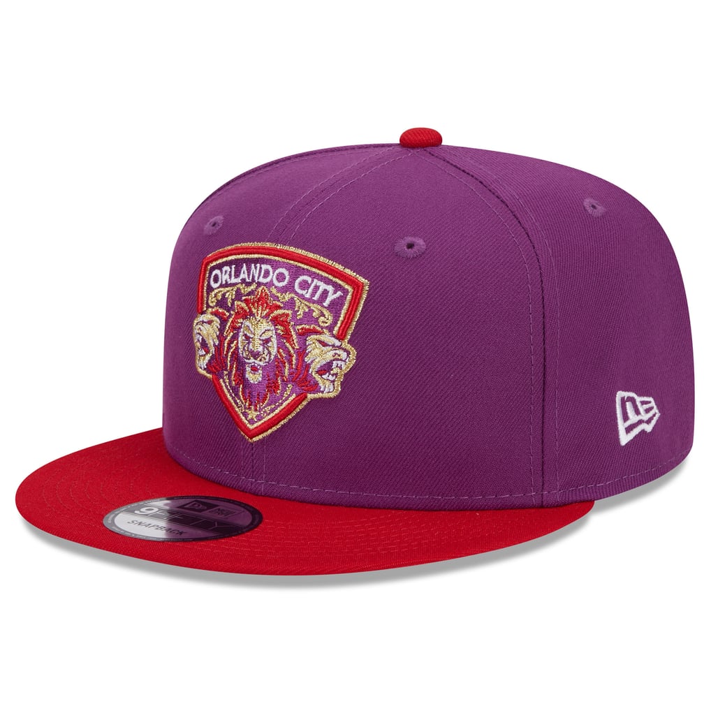 Orlando City SC New Era 2024 Jersey Hook 9FIFTY Snapback Hat  display picture 3