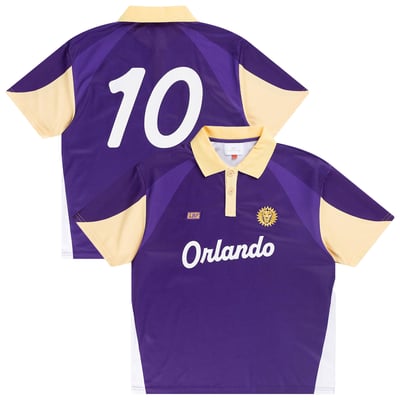 Orlando City SC Live Breathe Futbol Unisex Scrum Mesh Polo - Purple