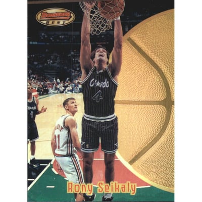 1997-98 Bowman's Best Refractors #48 Rony Seikaly