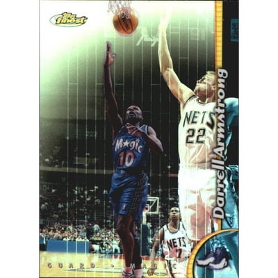 1998-99 Finest No Protectors Refractors #179 Darrell Armstrong