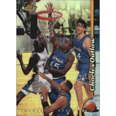 1998-99 Finest No Protectors Refractors #66 Bo Outlaw