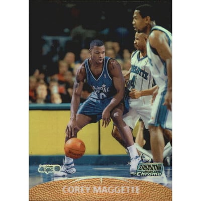 1999-00 Stadium Club Chrome Refractors #144 Corey Maggette