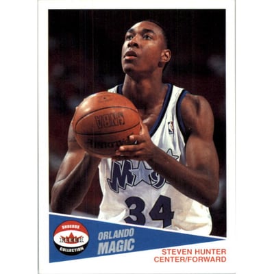 2001-02 Fleer Shoebox Footprints #160 Steven Hunter