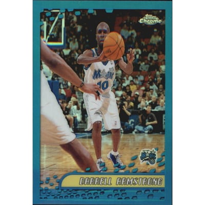 2001-02 Topps Chrome Refractors #68 Darrell Armstrong