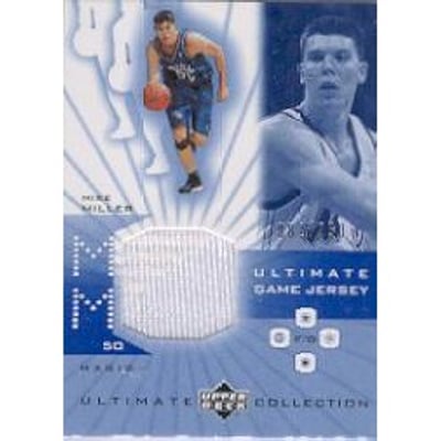 2001-02 Ultimate Collection Jerseys #MM Mike Miller