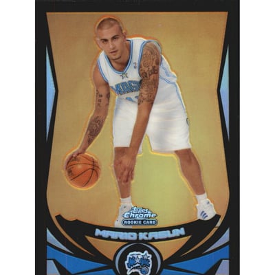 2004-05 Topps Chrome Refractors Black #201 Mario Kasun