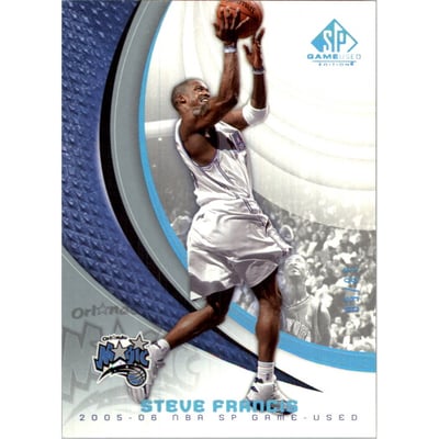 2005-06 SP Game Used 50 #72 Steve Francis