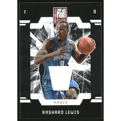 2009-10 Donruss Elite Jerseys #87 Rashard Lewis
