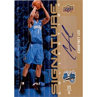 2009-10 Upper Deck Signature Collection #54 Courtney Lee