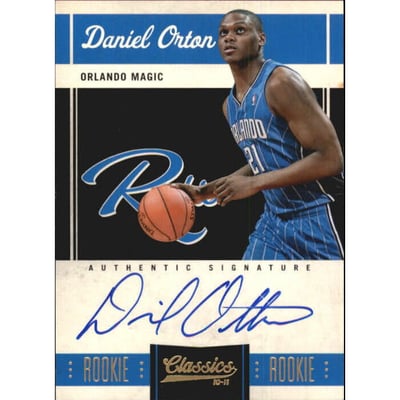 2010-11 Classics #153 Daniel Orton/699 AU RC