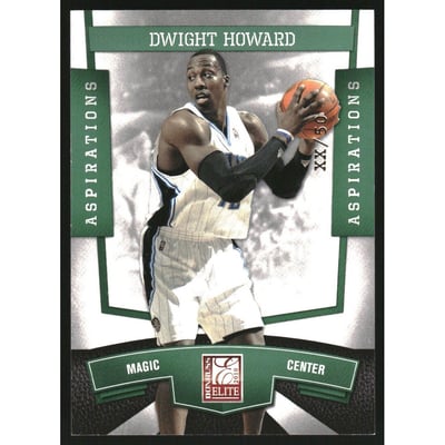 2010 Donruss Elite National Convention Aspirations #29 Dwight Howard