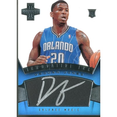 2012-13 Innovation Rookie Innovative Ink #46 DeQuan Jones