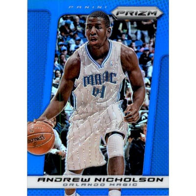 2013-14 Panini Prizm Prizms Blue #42 Andrew Nicholson