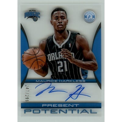 2013-14 Totally Certified Present Potential Autographs #PPMH Maurice Harkless/299