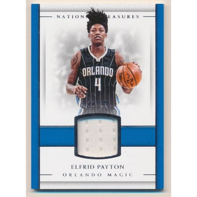 2016-17 Panini National Treasures Material Treasures #32 Elfrid Payton