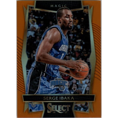 2016-17 Select Prizms Orange #78 Serge Ibaka