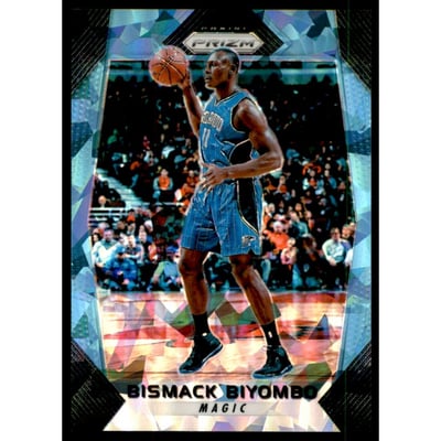 2017-18 Panini Prizm Prizms Blue Ice #75 Bismack Biyombo