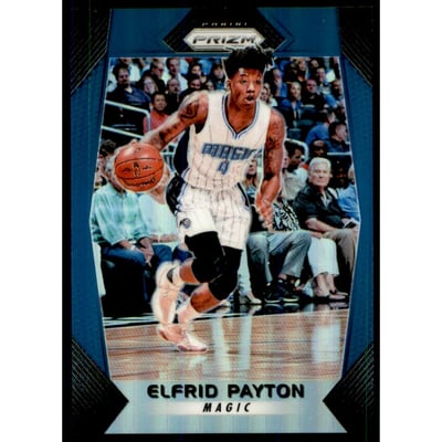 2017-18 Panini Prizm Prizms Blue #71 Elfrid Payton