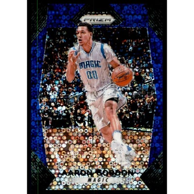 2017-18 Panini Prizm Prizms Fast Break Blue #72 Aaron Gordon