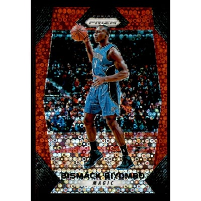 2017-18 Panini Prizm Prizms Fast Break Red #75 Bismack Biyombo