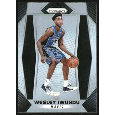 2017-18 Panini Prizm Prizms Silver #74 Wesley Iwundu