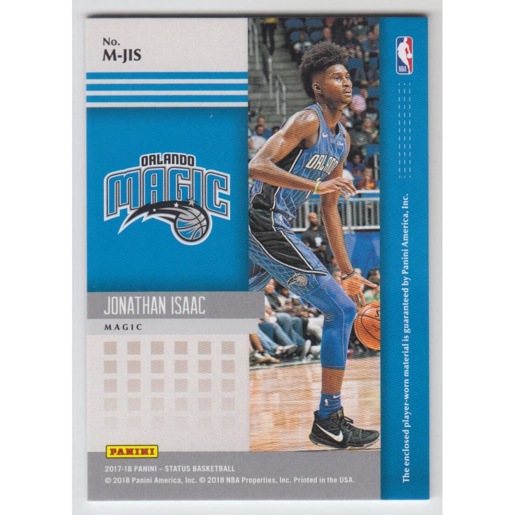 2017-18 Panini Status Materials #38 Jonathan Isaac