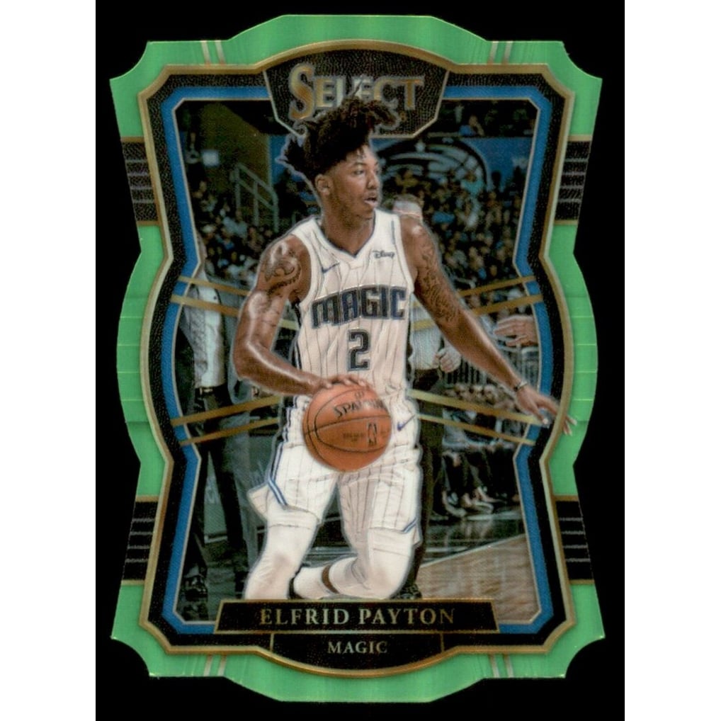 2017-18 Select Prizms Die Cut Neon Green #155 Elfrid Payton