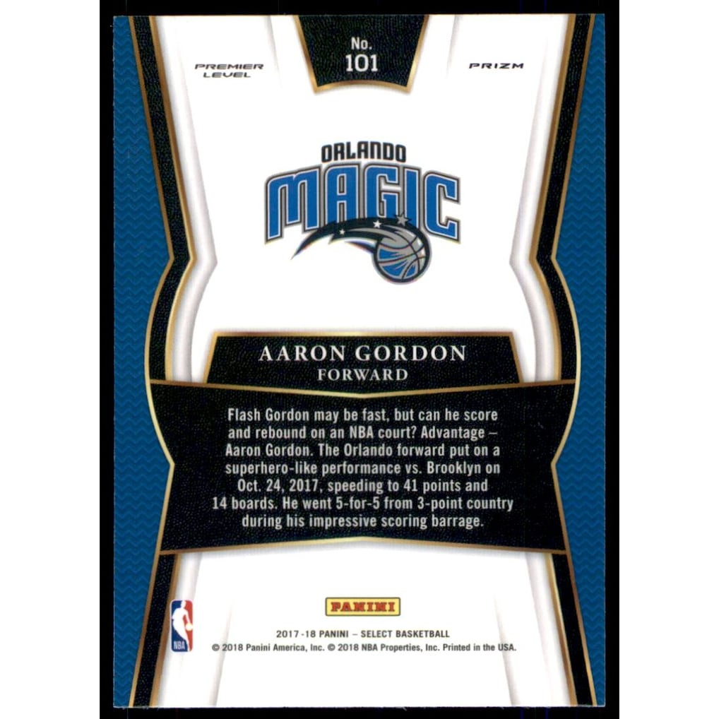 2017-18 Select Prizms Scope #101 Aaron Gordon