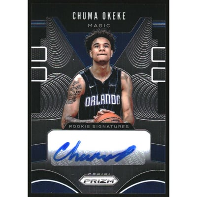 2019-20 Panini Prizm Rookie Signatures #33 Chuma Okeke