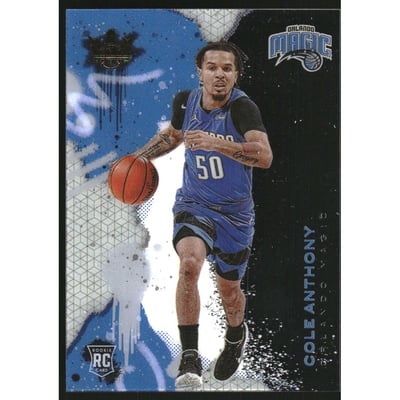 2020-21 Court Kings Acetate Rookies #8 Cole Anthony