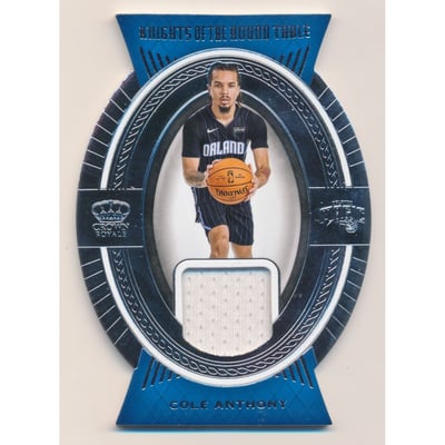 2020-21 Crown Royale Knights of the Round Table Materials #28 Cole Anthony