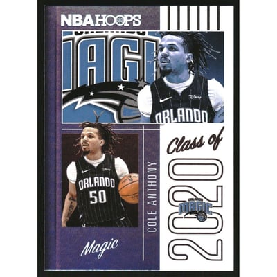 2020-21 Hoops Class of 2020 Holo #4 Cole Anthony