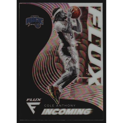 2020-21 Panini Flux Incoming Silver #9 Cole Anthony