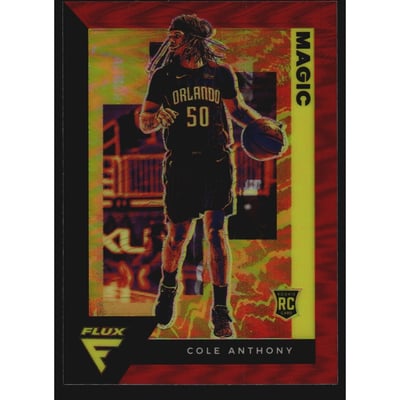 2020-21 Panini Flux Red #210 Cole Anthony