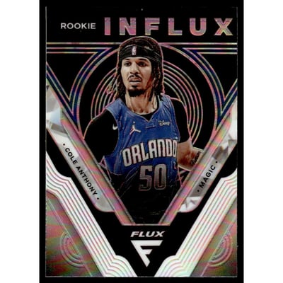 2020-21 Panini Flux Rookie Influx Silver #14 Cole Anthony