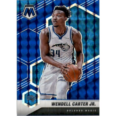 2020-21 Panini Mosaic Mosaic Blue #32 Wendell Carter Jr.