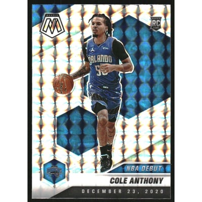 2020-21 Panini Mosaic Mosaic #268 Cole Anthony