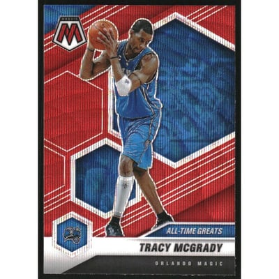 2020-21 Panini Mosaic Mosaic Red Wave #287 Tracy McGrady