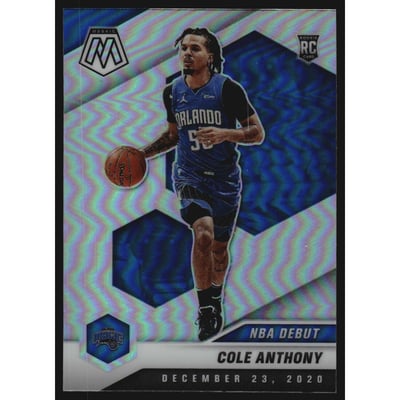 2020-21 Panini Mosaic Silver #268 Cole Anthony