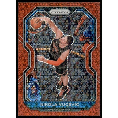 2020-21 Panini Prizm Prizms Fast Break Red #9 Nikola Vucevic
