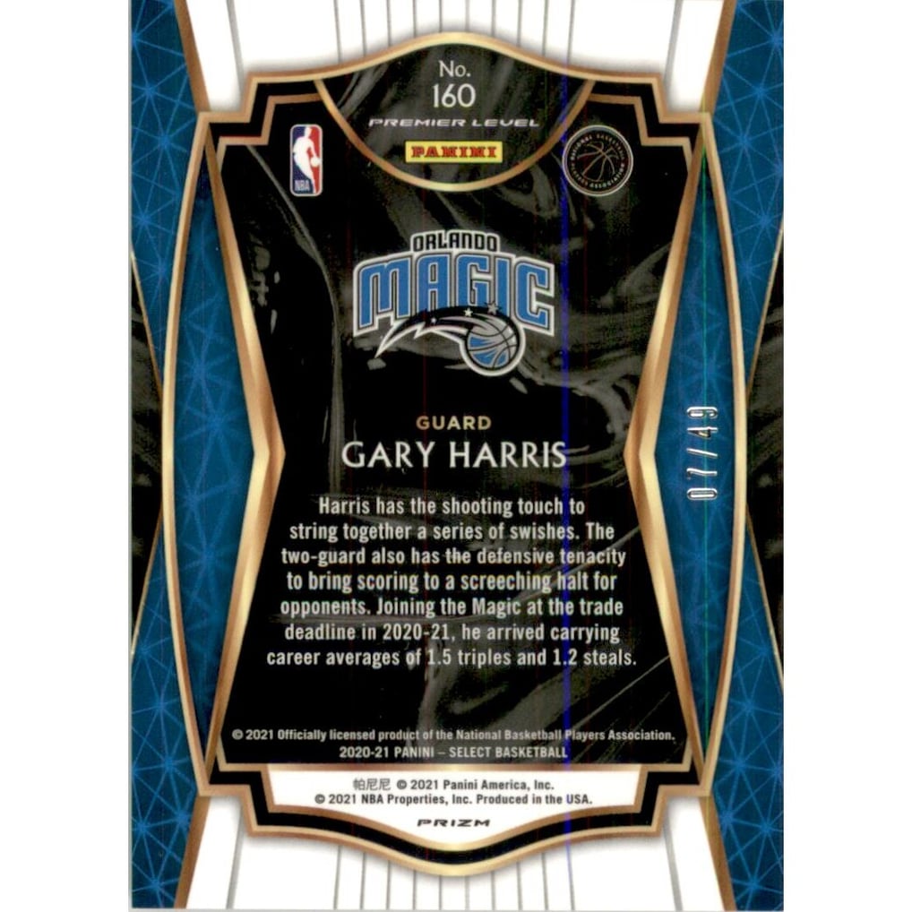 2020-21 Select Prizms Red Disco #160 Gary Harris