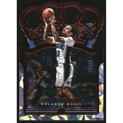 2021-22 Crown Royale Crystal Red #94 Cole Anthony