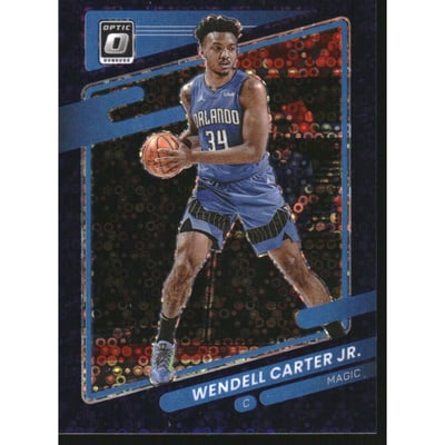 2021-22 Donruss Optic Fast Break Purple #24 Wendell Carter Jr.