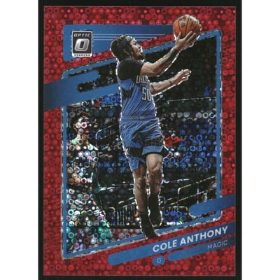 2021-22 Donruss Optic Fast Break Red #146 Cole Anthony