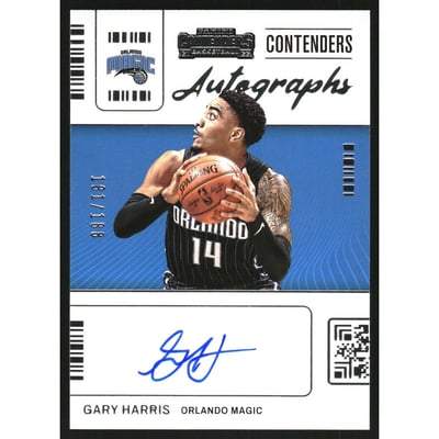 2021-22 Panini Contenders Autographs #26 Gary Harris/188